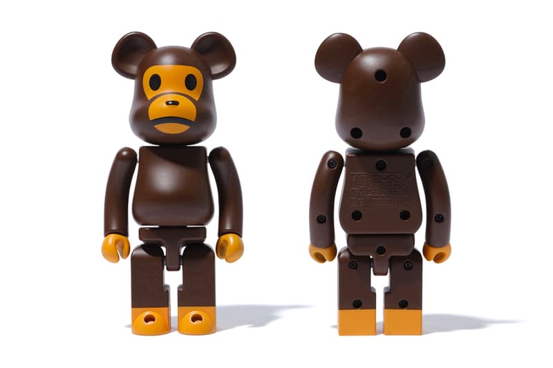 A BATHING APE® x Medicom Toy 全新聯名 BE@RBRICK 玩偶系列