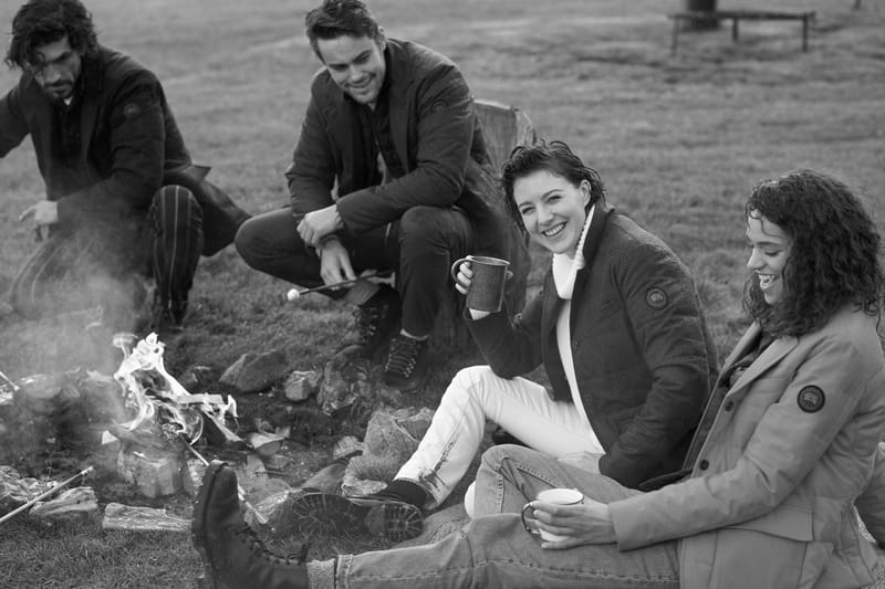 Canada Goose x Henry Poole 聯名羽絨西裝