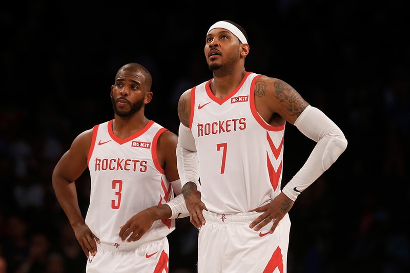 Carmelo Anthony 確認遭 Houston Rockets 交易至 Chicago Bulls