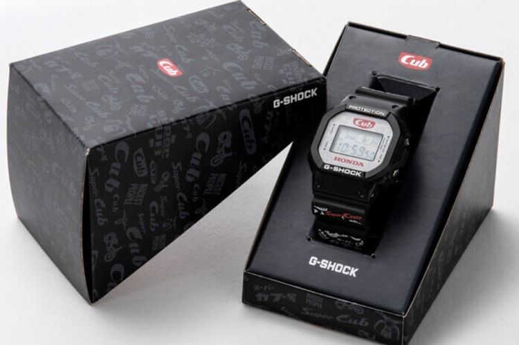 G-Shock x Honda Super Cub 全新聯乘 DW-5600 即將上架
