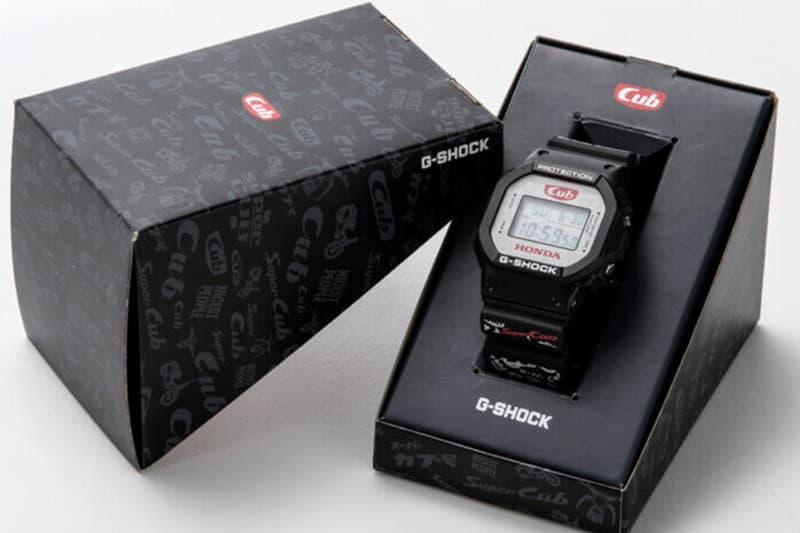 G-Shock x Honda Super Cub 全新聯乘 DW-5600 即將上架