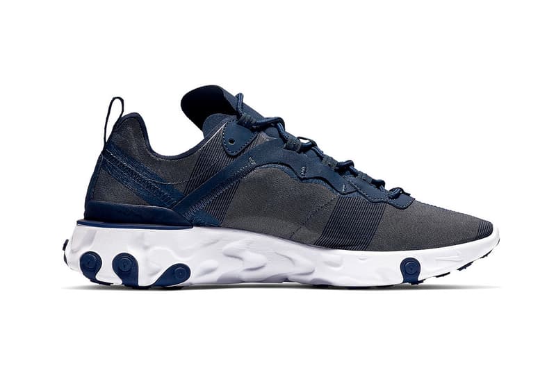 Nike React Element 55 全新「Midnight Navy」配色