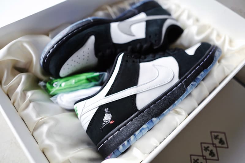 近賞 Jeff Staple x Nike SB Dunk Low Pro「Panda Pigeon」特別限定鞋盒