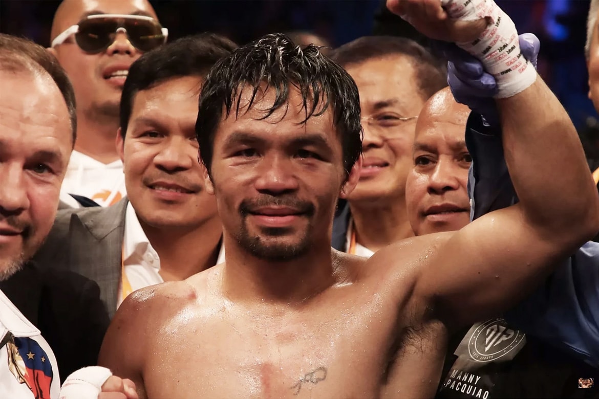 菲律賓拳王 Manny Pacquiao 奪下 WBA 次中量級冠軍腰帶