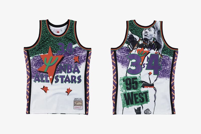 Mitchell & Ness 發佈 NBA 全明星賽別注球衣系列