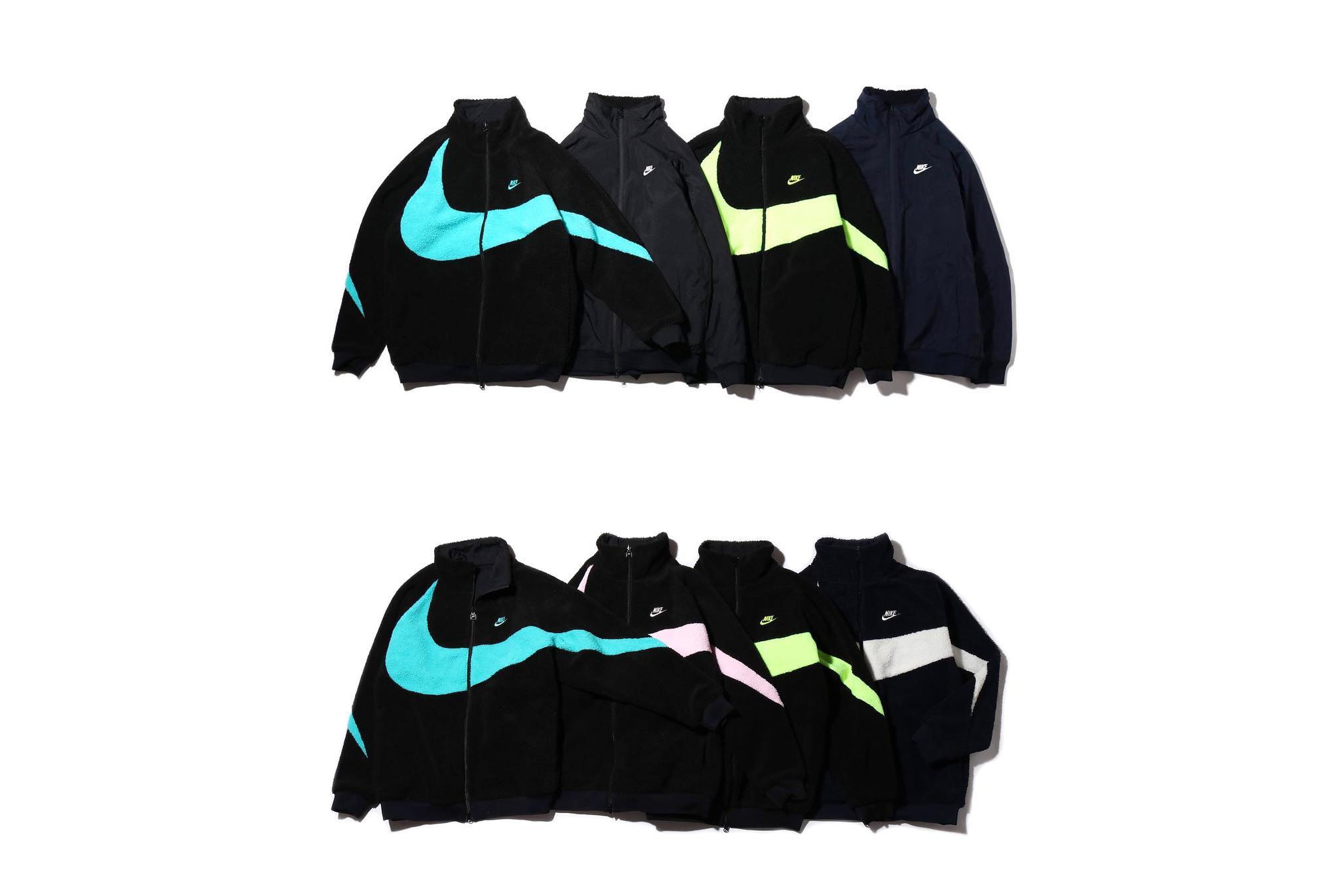 Nike 追加推出新配色 Big Swoosh 雙面外套