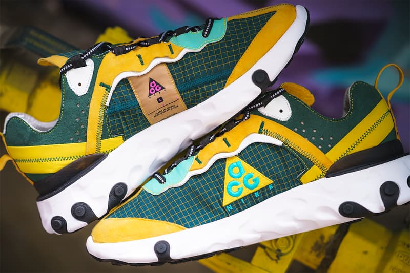 BespokeIND 打造 Nike React Element 87「ACG Ripstop Pack」定製系列