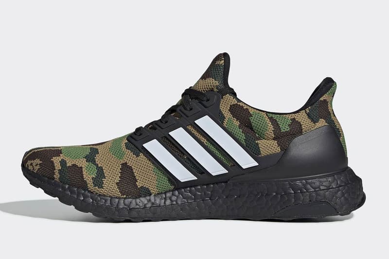 A BATHING APE® x adidas 全新聯名 UltraBOOST 官方圖片釋出