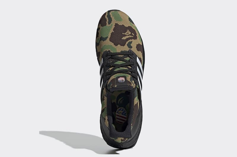 A BATHING APE® x adidas 全新聯名 UltraBOOST 官方圖片釋出