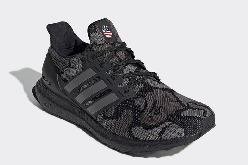 A BATHING APE® x adidas 全新聯名 UltraBOOST 官方圖片釋出