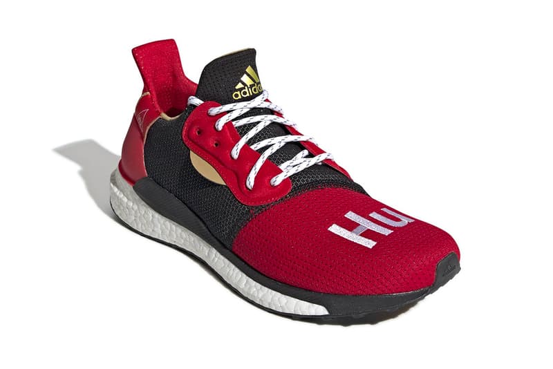 Pharell x adidas SOLAR Hu Glide 中國新年別注配色