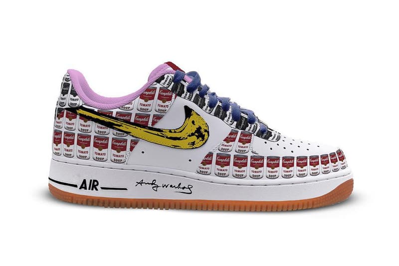 REENO Studios 打造 Air Force 1「Andy Warhol」別注設計