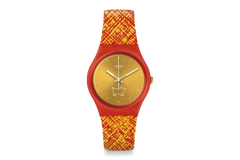 Swatch 推出 2019 中國新年「豬光寶氣」別注腕錶