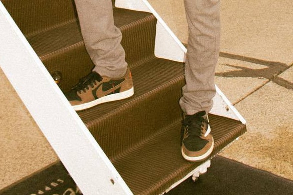 Travis Scott 曝光全新 Air Jordan 1 Low 聯名設計