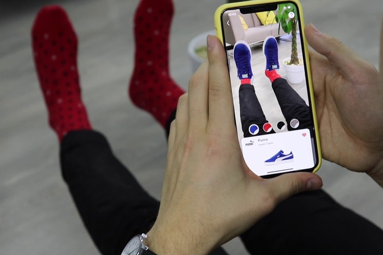 趣味應用 WANNA KICKS 通過 AR 技術幫助用戶虛擬「試鞋」