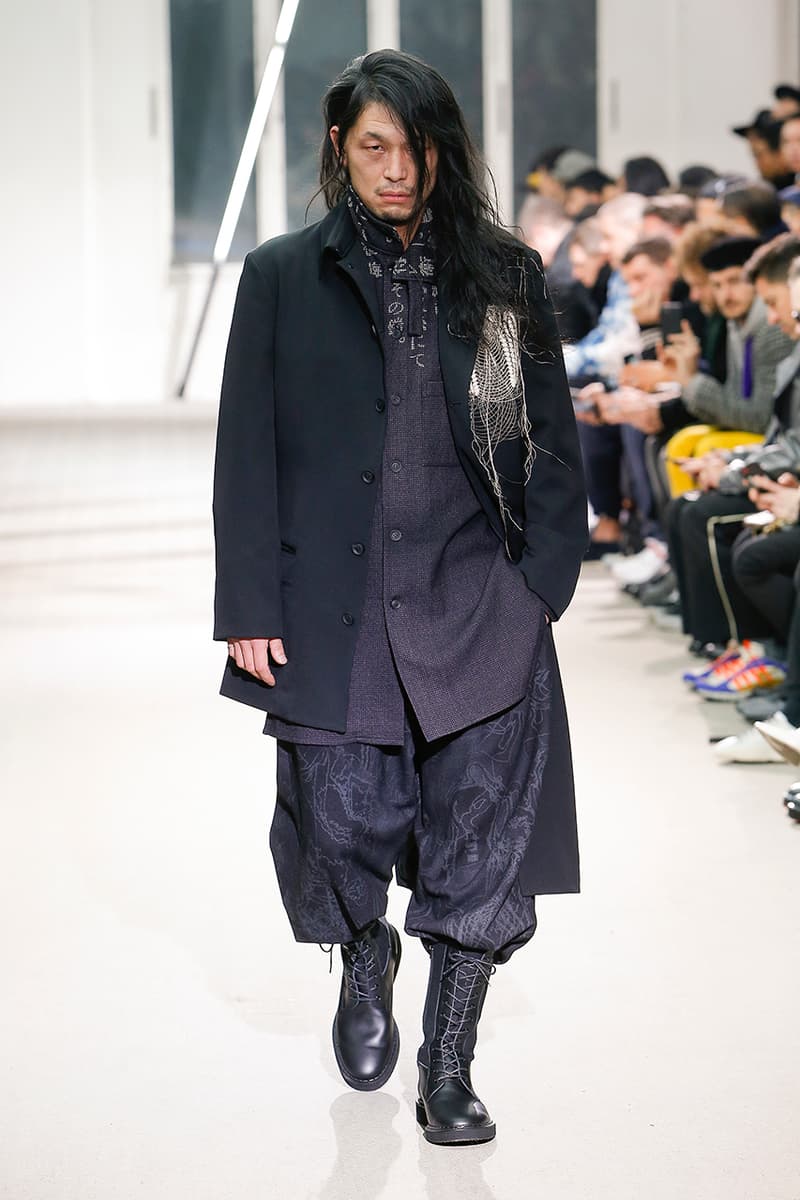 Yohji Yamamoto 發佈 2019 秋冬系列