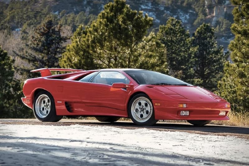 傳奇車手 Mario Andretti 座駕 1991 年 Lamborghini Diablo 即將展開拍賣