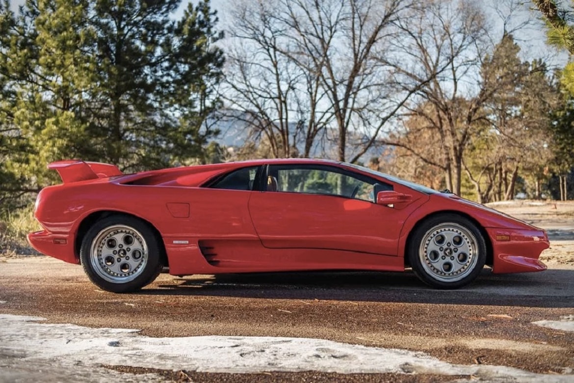 傳奇車手 Mario Andretti 座駕 1991 年 Lamborghini Diablo 即將展開拍賣
