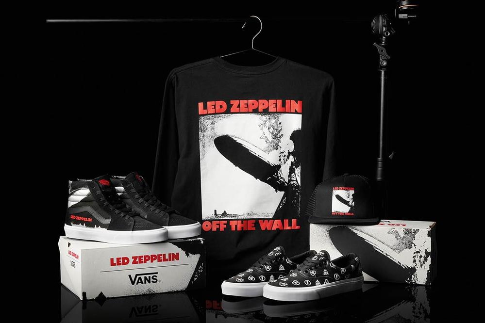 Vans 携手 Led Zeppelin 推出限量版联名系列