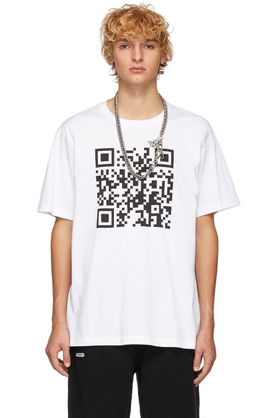 無言以對－Vetements 推出印上「QR Code」的 Print Tee