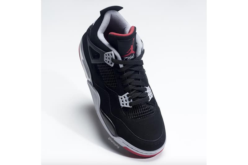 搶先預覽 Air Jordan 4 全新復刻配色「Bred」