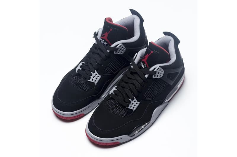 搶先預覽 Air Jordan 4 全新復刻配色「Bred」