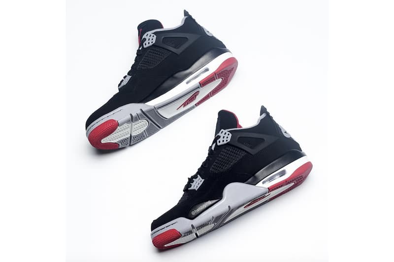 搶先預覽 Air Jordan 4 全新復刻配色「Bred」