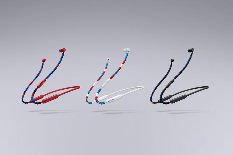 sacai x Beats by Dr. Dre 聯名 BeatsX 系列正式發佈