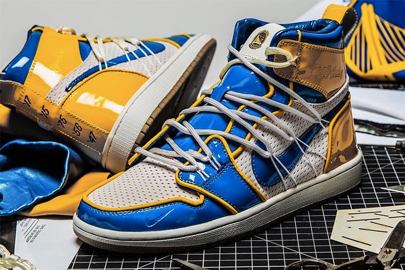 Golden State Warriors 攜手 The Shoe Surgeon 打造定製 Air Jordan 1