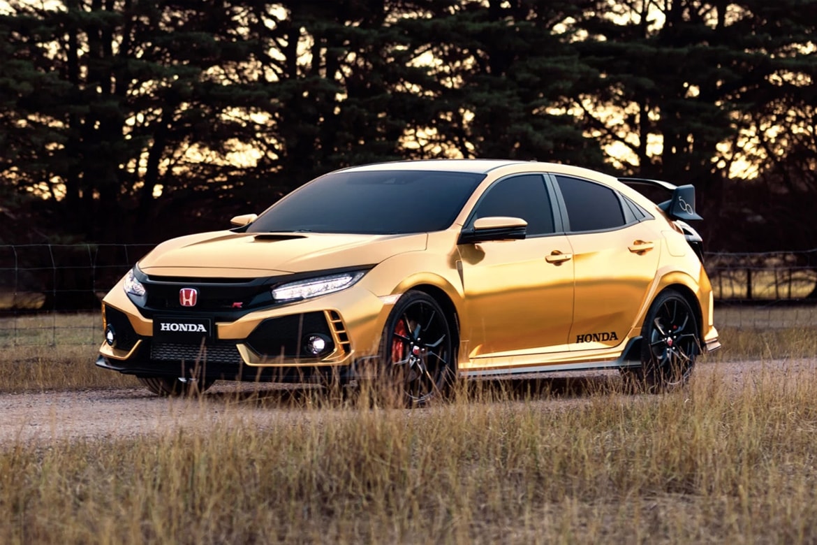 Honda 打造 NSX & Civic Type R 全金色調 50 週年別注車型