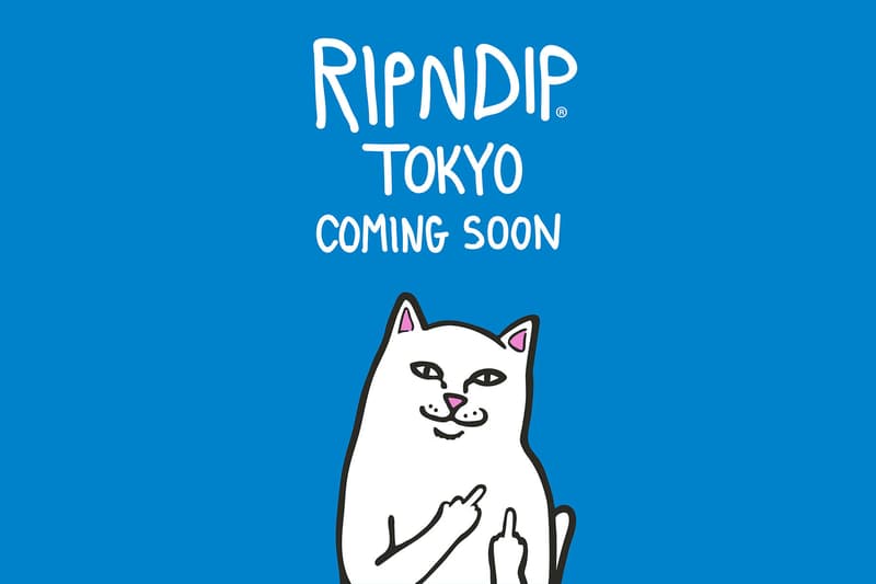 超人氣「中指貓」RIPNDIP 東京旗艦店開催