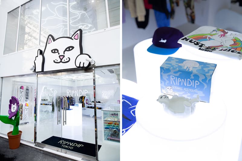 率先走進「中指貓」RIPNDIP 東京旗艦店