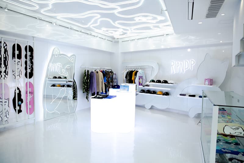 率先走進「中指貓」RIPNDIP 東京旗艦店