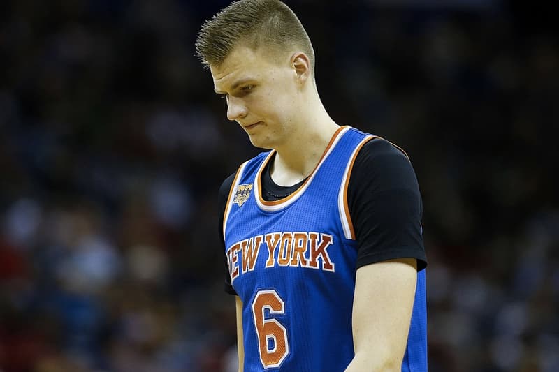 NBA 交易消息 − Kristaps Porzingis 遭 New York Knicks 交易至 Dallas Mavericks