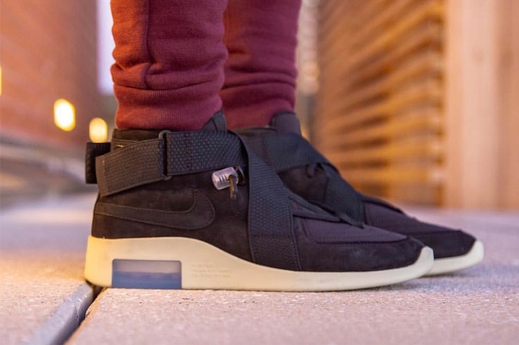 Nike Air Fear of God 180「Black」配色上腳預覽