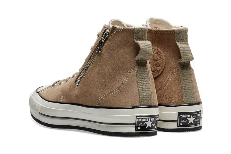 RIRI Zippers x Converse 聯名 Chuck 70 Hi 全新「Sand Suede」配色