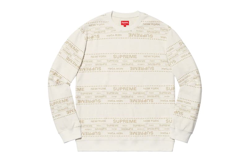 Supreme 2019 春夏上裝系列