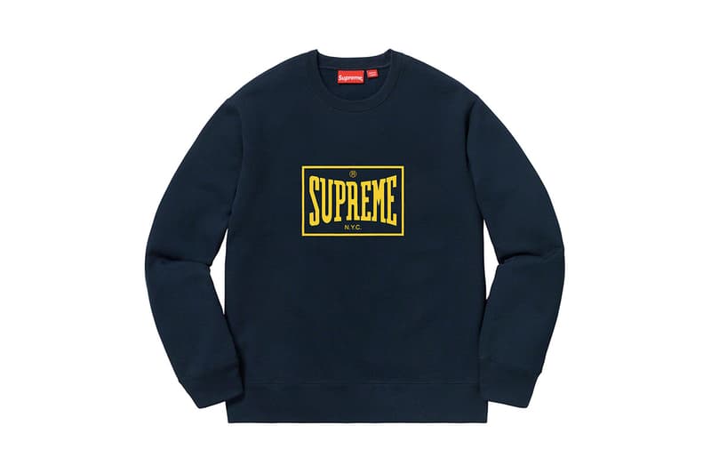 Supreme 2019 春夏衛衣系列