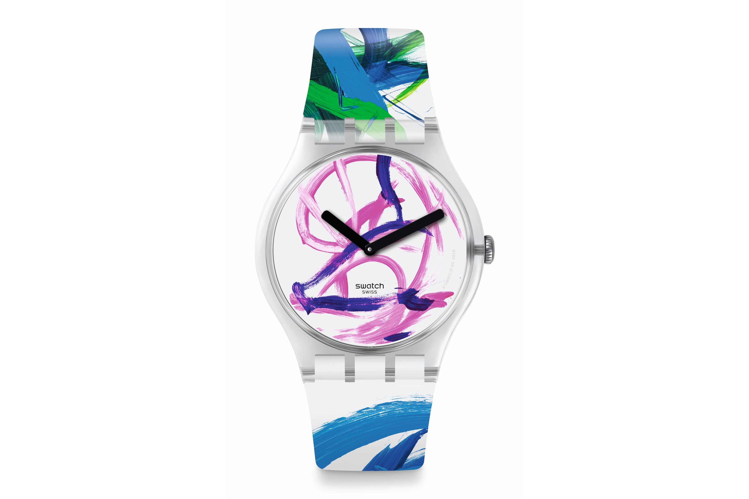 Swatch 與「豬界畢加索」Pigcasso 推出限量腕錶