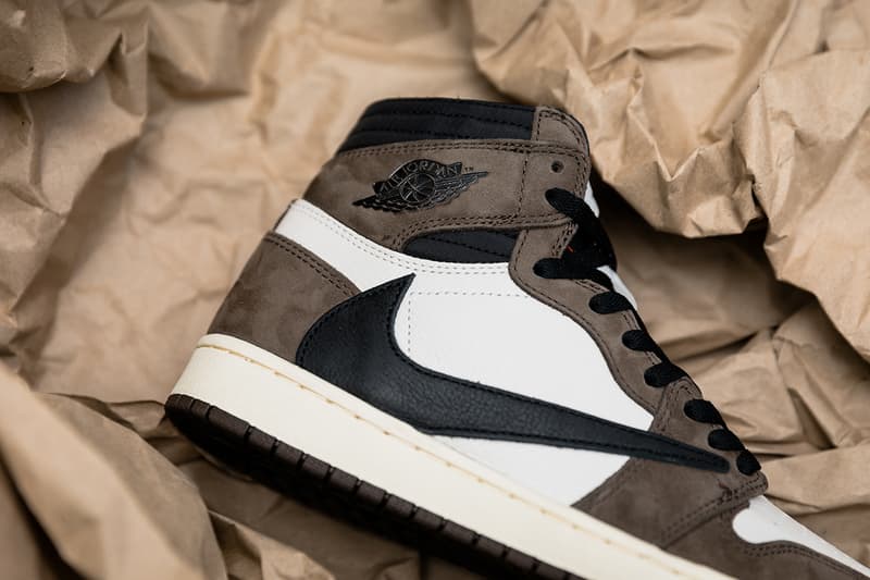 近賞 Travis Scott x Air Jordan 1 Retro High OG 聯名鞋款