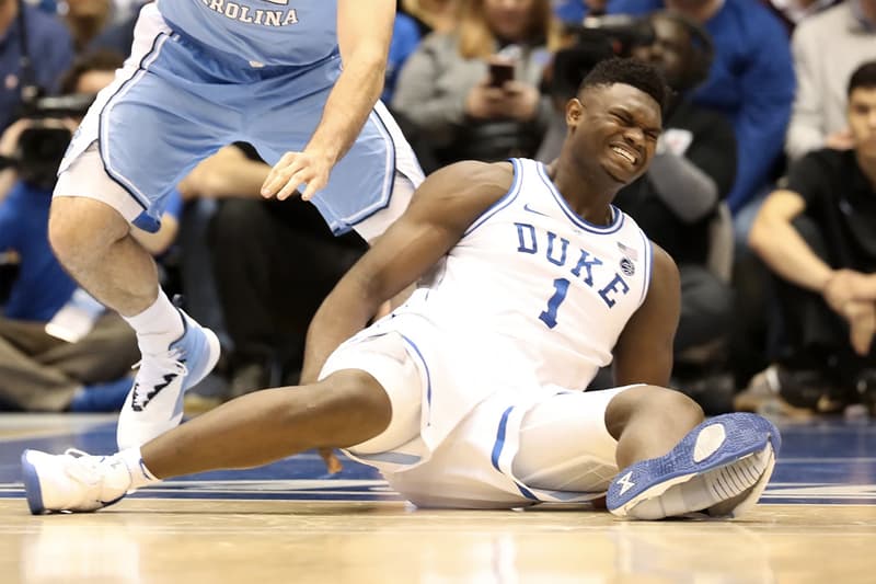 Nike 回應 Zion Williamson 開賽踏破球鞋受傷事件