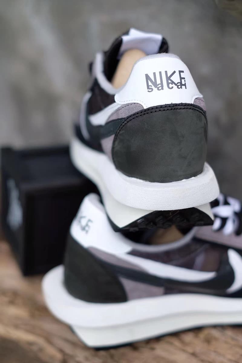 率先近賞 sacai x Nike 聯名「LDV With Waffle Daybreak」黑灰配色