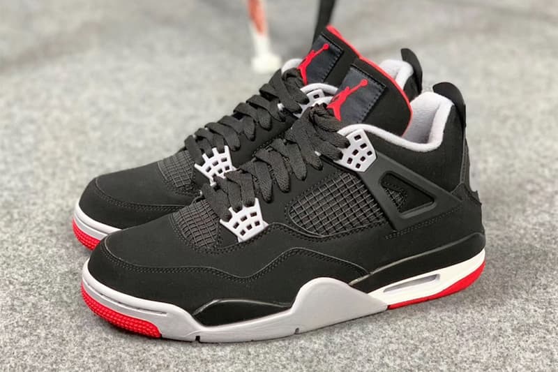 2019 復刻版本 Air Jordan 4「Bred」最新谍照释出