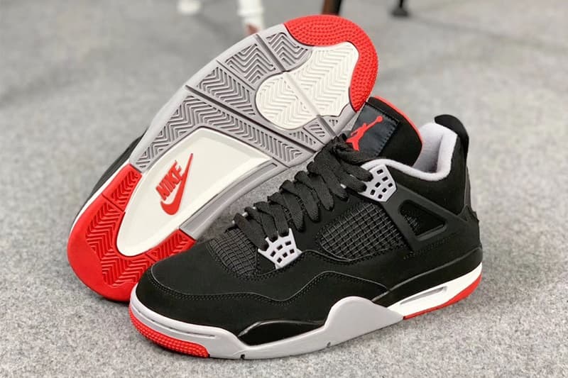 2019 復刻版本 Air Jordan 4「Bred」最新谍照释出