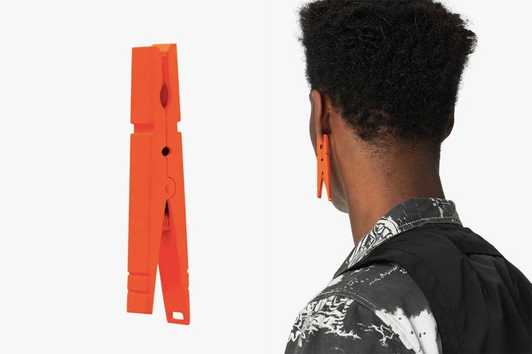 AMBUSH 推出 $400 美元「衣夾」造型耳環