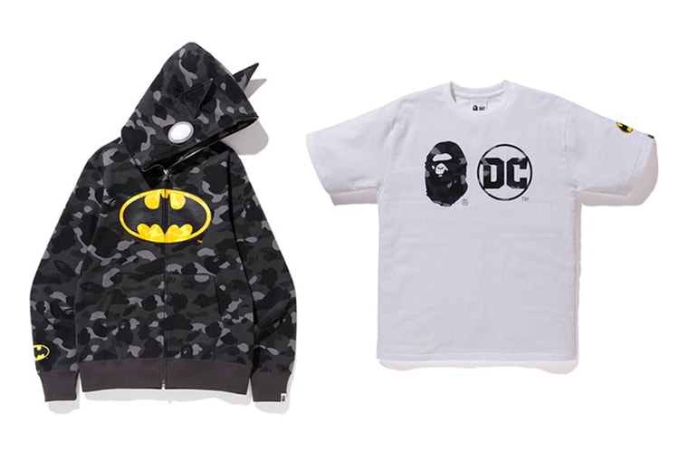 搶先預覽 A BATHING APE® x DC Comics 全新聯名系列