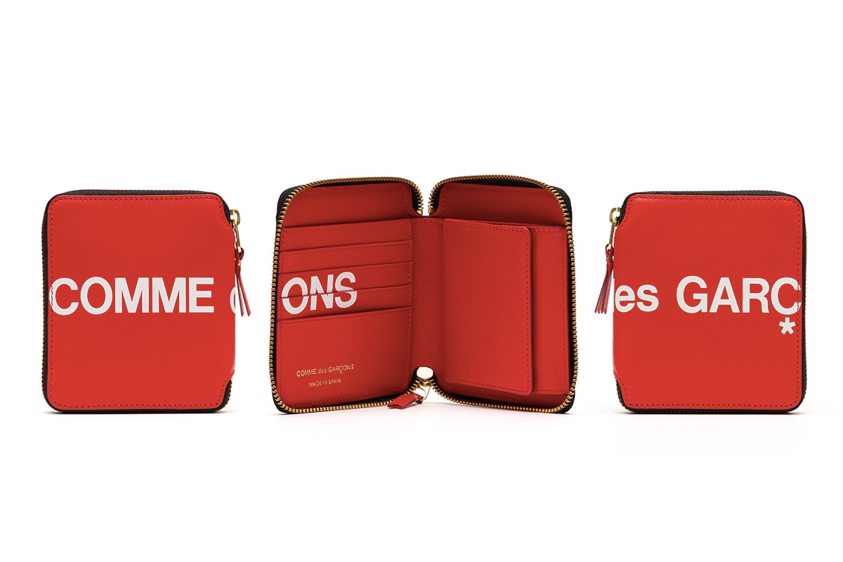COMME des GARÇONS 推出全新「Huge Logo」Wallet 系列