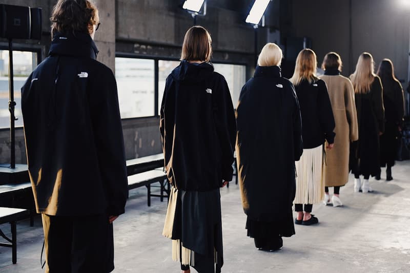 走進 HYKE x The North Face 2019 秋冬發佈會後台