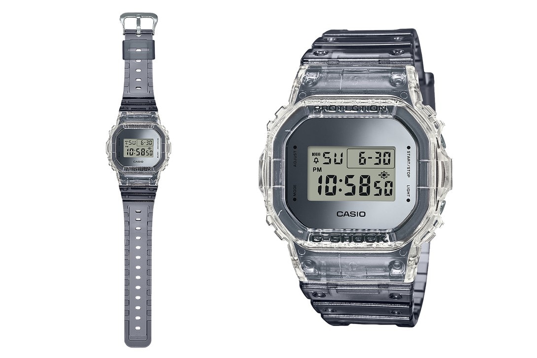 G-SHOCK 推出 90s 復古透明殼手錶系列