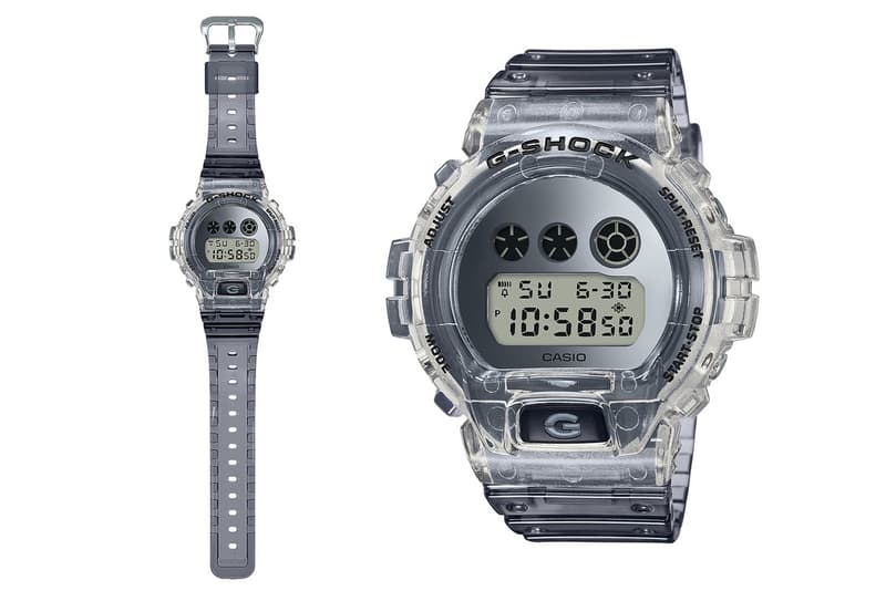 G-SHOCK 推出 90s 復古透明殼手錶系列